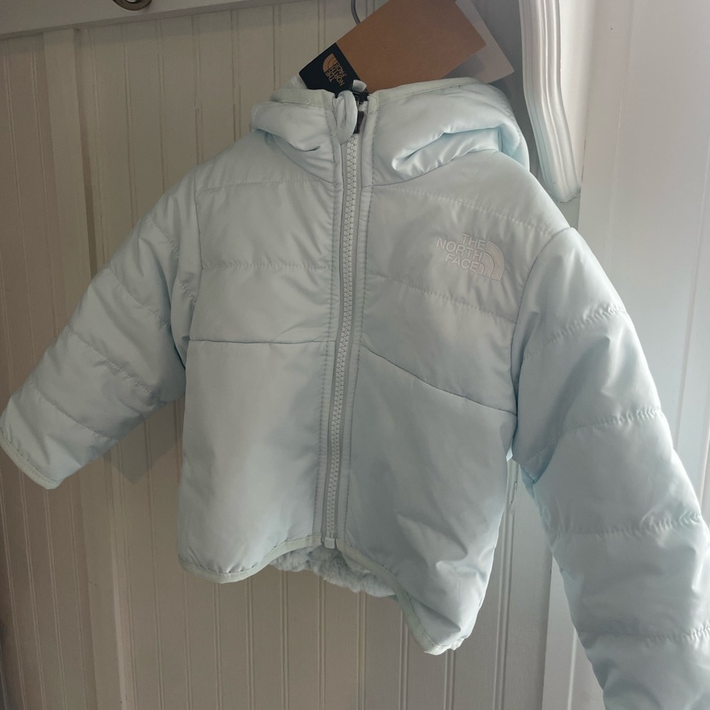 baby girl ice blue jacket